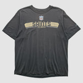 New Orleans Saints Reebok 2000s T-shirt - Black Vintage on sale
