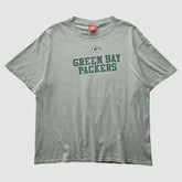 Green Bay Packers NFL 2000s T-shirt - Heather Gray Vintage discount