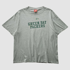 Green Bay Packers NFL 2000s T-shirt - Heather Gray Vintage discount