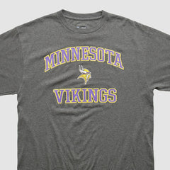 Minnesota Vikings NFL 2010s T-shirt - Dark Heather Gray Vintage on sale