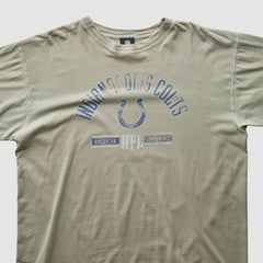 Indianapolis Colts NFL 2010s T-shirt - Brown Vintage discount