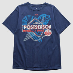 Minnesota Twins Majestic 2009 T-shirt - Navy Vintage