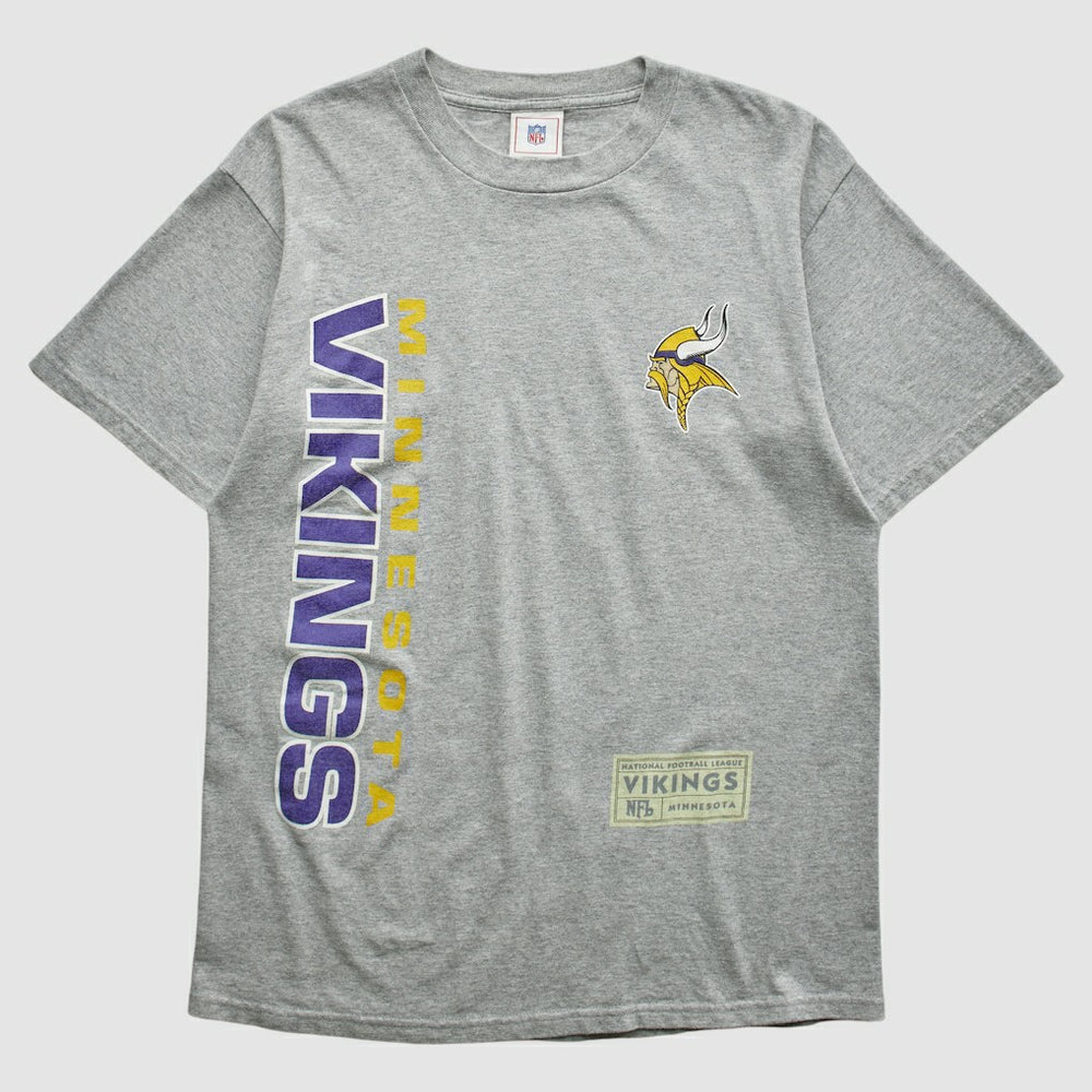 Minnesota Vikings NFL 2000s T-shirt - Heather Gray Vintage for sale