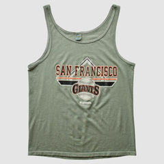 San Francisco Giants Champion 90s Tank - Olive Vintage