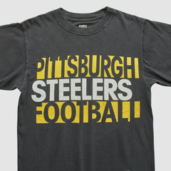 Pittsburgh Steelers Reebok 2000s T-shirt - Black Vintage on sale