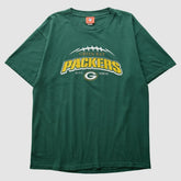 Green Bay Packers NFL 2000s T-shirt - Green Vintage for sale