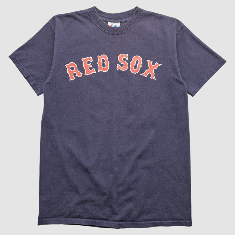 Boston Red Sox Majestic 2000s T-shirt - Navy Vintage