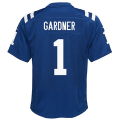 Ahmad Sauce Gardner Indianapolis Colts Youth Home Game Jersey - Blue | Nike outlet