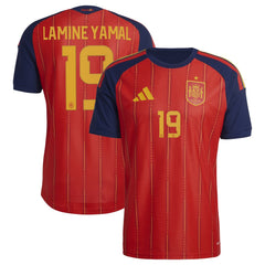 Lamine Yamal Spain National Team 2026 Home Jersey - Red | Adidas sale