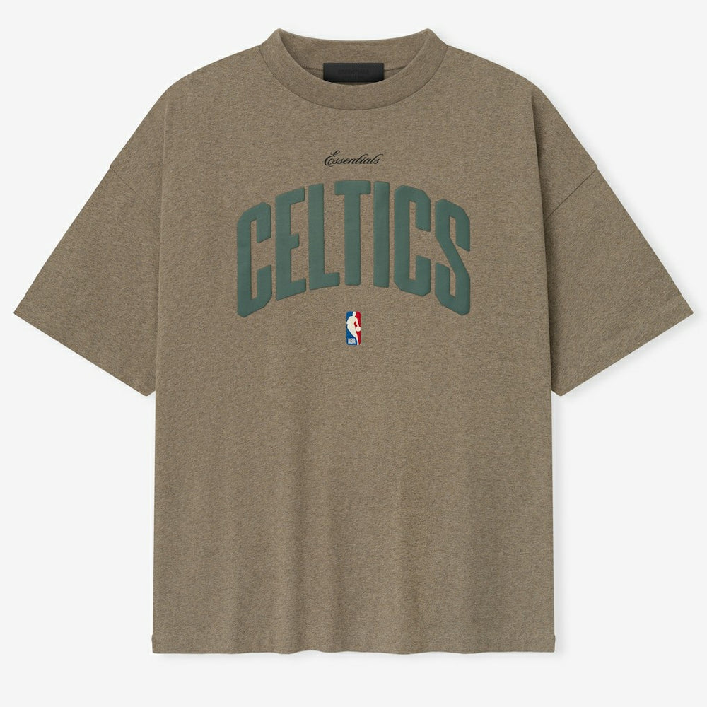 Boston Celtics Fear of God x NBA Unisex 90's T-Shirt - Heather Gray cheap
