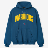 Golden State Warriors Fear of God x NBA Unisex 90's Hoodie - Blue cheap