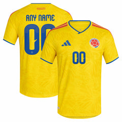 Colombia National Team FIFA x World Cup 2026 Home On Field Custom Jersey - Yellow | Adidas online