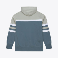 San Diego Padres Cooperstown Collection Thunderstorm Head Coach Hoodie - Gray | Mitchell & Ness