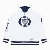 Detroit Tigers Cooperstown Collection Fleece Hoodie - White | Mitchell & Ness