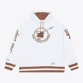 San Diego Padres Cooperstown Collection Fleece Hoodie - White | Mitchell & Ness