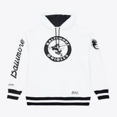 Baltimore Orioles Cooperstown Collection Fleece Hoodie - White | Mitchell & Ness