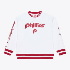 Philadelphia Phillies Arctic Fleece Sweatshirt - White | Mitchell & Ness