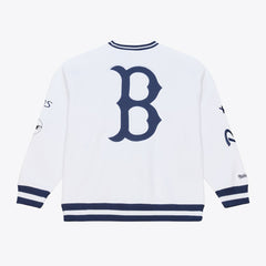 Boston Red Sox Arctic Fleece Sweatshirt - White | Mitchell & Ness