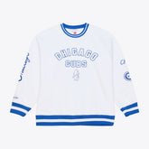 Chicago Cubs Arctic Fleece Sweatshirt - White | Mitchell & Ness
