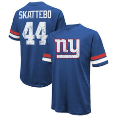 Cam Skattebo New York Giants Majestic Threads Oversized T-Shirt - Royal online