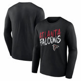 Atlanta Falcons Hustle Long Sleeve T-Shirt - Black online