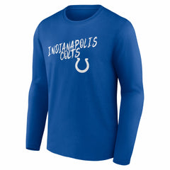 Indianapolis Colts Hustle Long Sleeve T-Shirt - Royal cheap
