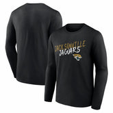 Jacksonville Jaguars Hustle Long Sleeve T-Shirt - Black discount