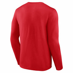 Kansas City Chiefs Hustle Long Sleeve T-Shirt - Red on sale