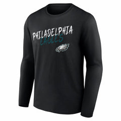 Philadelphia Eagles Hustle Long Sleeve T-Shirt - Black discount