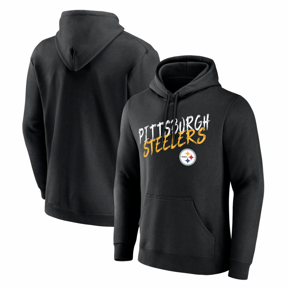 Pittsburgh Steelers Hustle Hoodie - Black discount