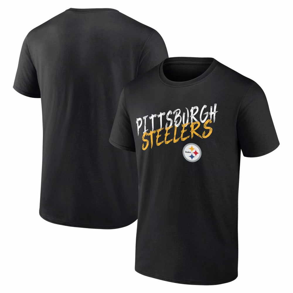 Pittsburgh Steelers Hustle T-Shirt - Black for sale