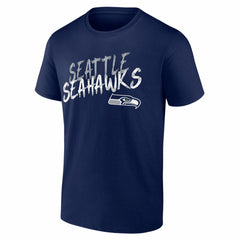 Seattle Seahawks Hustle T-Shirt - College Navy on sale