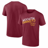Washington Commanders Hustle T-Shirt - Burgundy cheap