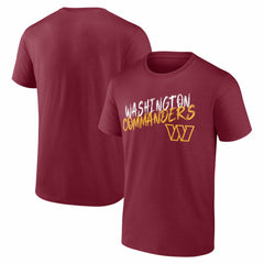 Washington Commanders Hustle T-Shirt - Burgundy cheap