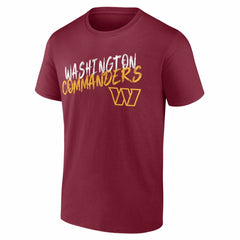 Washington Commanders Hustle T-Shirt - Burgundy cheap