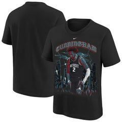 Cade Cunningham Detroit Pistons Youth City Edition Player T-Shirt sale - Black | Nike cheap