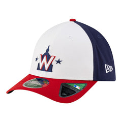 Washington Nationals Player Replica 39THIRTY M-Crown Flex Hat - White | New Era