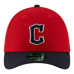 Cleveland Guardians Player Replica 39THIRTY M-Crown Flex Hat - Red | New Era