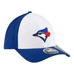 Toronto Blue Jays Player Replica 39THIRTY M-Crown Flex Hat - White/Royal | New Era