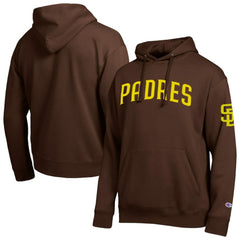 San Diego Padres Champion All Star Wordmark Hoodie - Brown