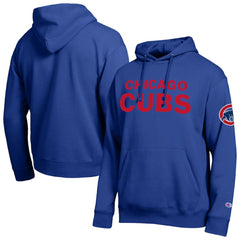 Chicago Cubs Champion All Star Wordmark Hoodie - Royal