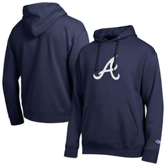 Atlanta Braves Champion All Star Embroidered Logo Hoodie - Navy