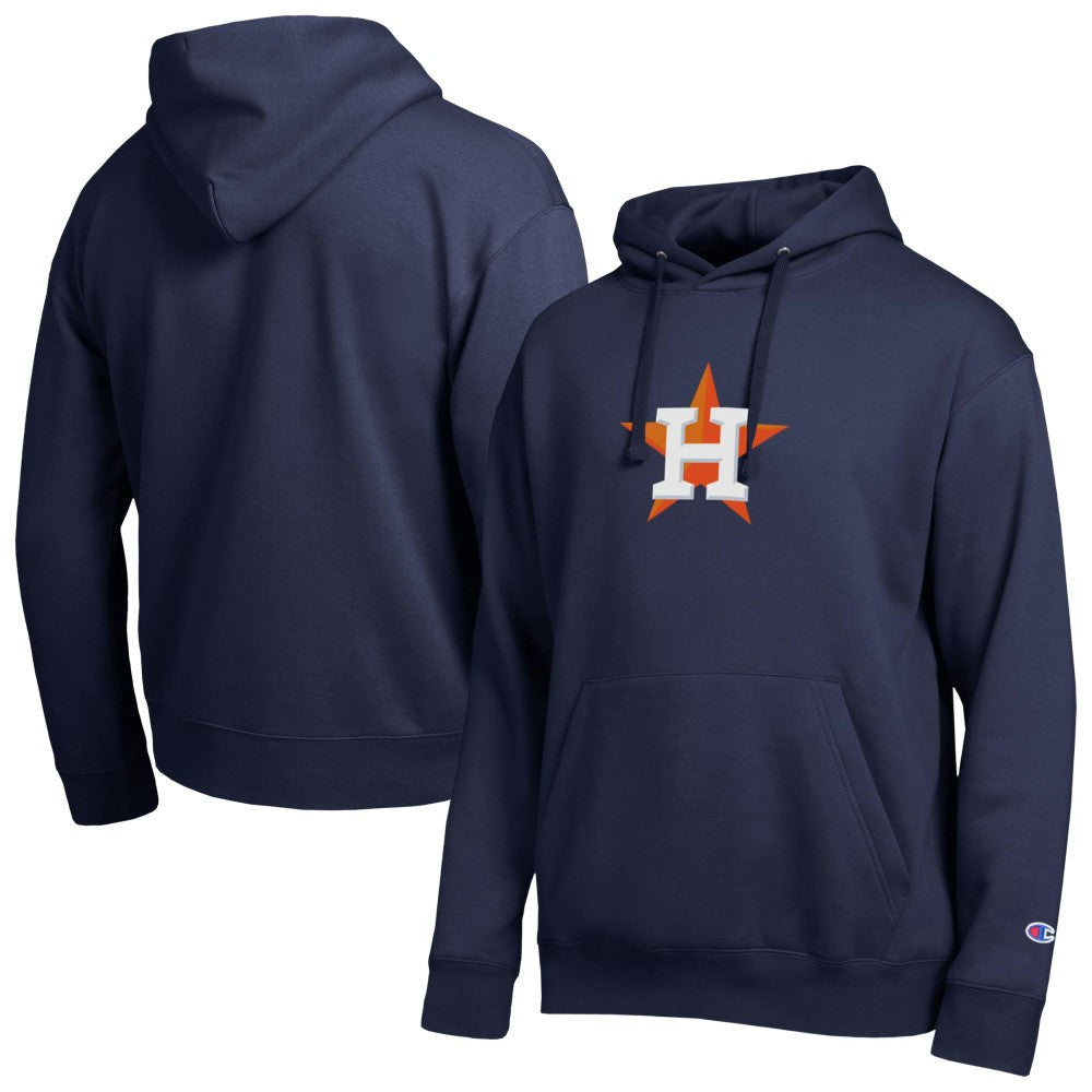 Houston Astros Champion All Star Embroidered Logo Hoodie - Navy