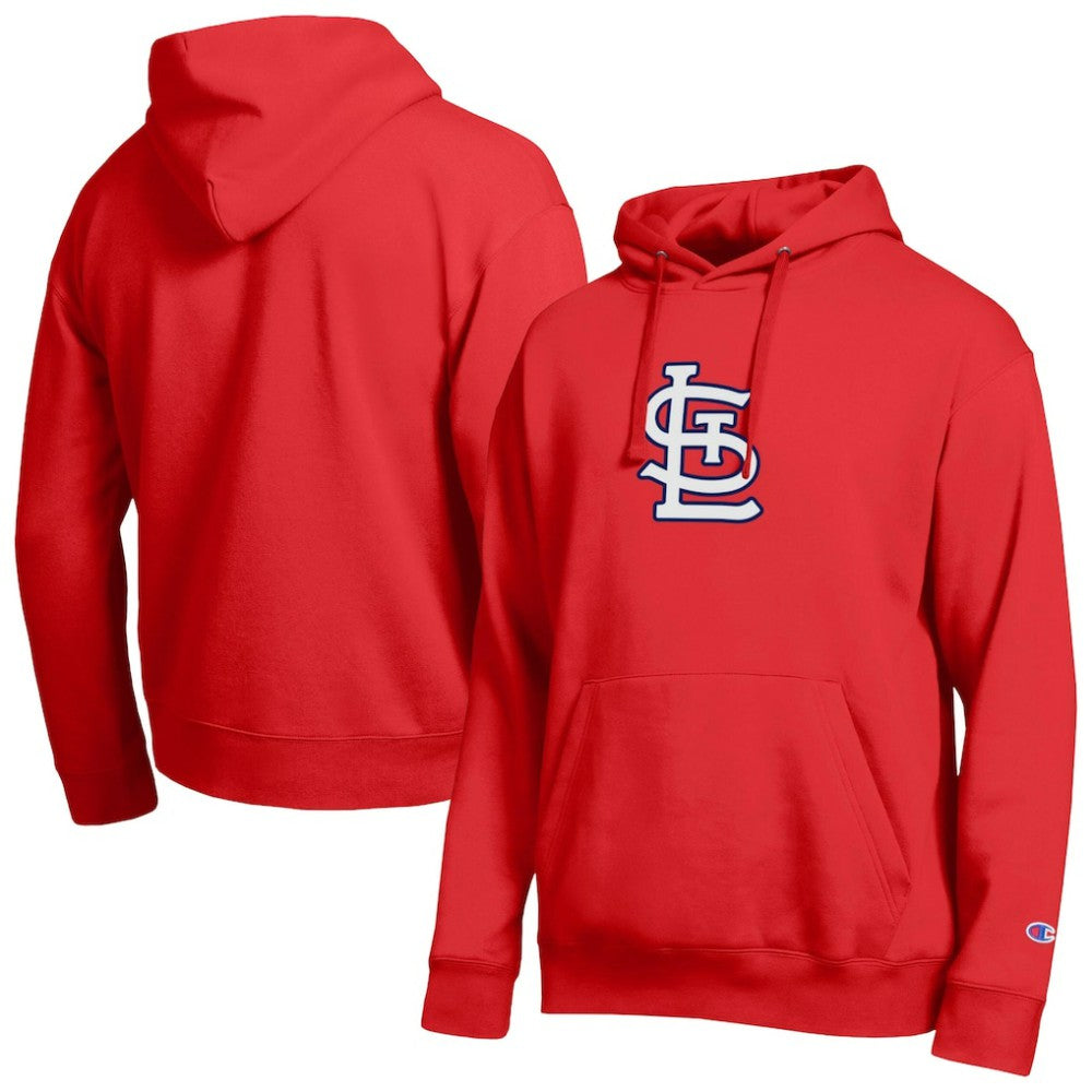 St. Louis Cardinals Champion All Star Embroidered Logo Hoodie - Red