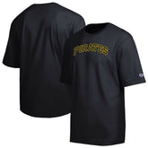 Pittsburgh Pirates Champion All Star Chenille Wordmark T-Shirt - Black