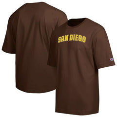 San Diego Padres Champion All Star Chenille Wordmark T-Shirt - Brown