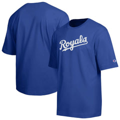 Kansas City Royals Champion All Star Chenille Wordmark T-Shirt - Royal