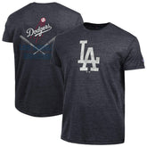 Los Angeles Dodgers Champion Tri-Blend T-Shirt - Heather Black