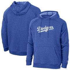 Los Angeles Dodgers Champion Triumph Tri-Blend Raglan Hoodie - Royal