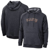 San Francisco Giants Champion Triumph Tri-Blend Raglan Hoodie - Black